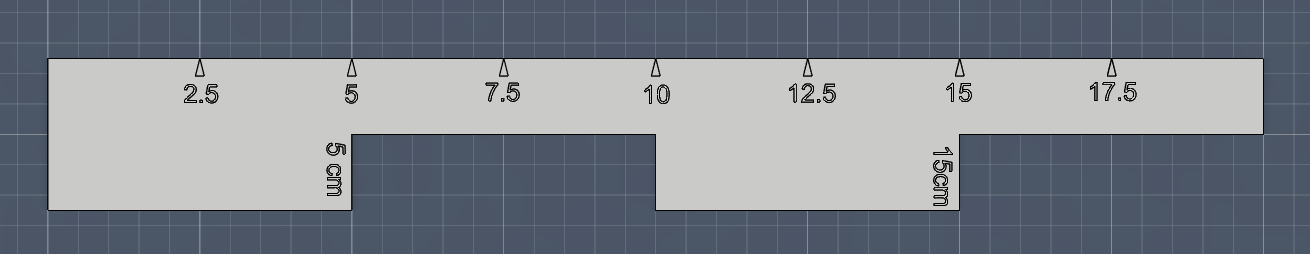 Infinity The Game Measuring Stick — miniatura 2