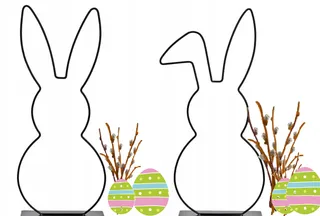 Easter decoration rabbit