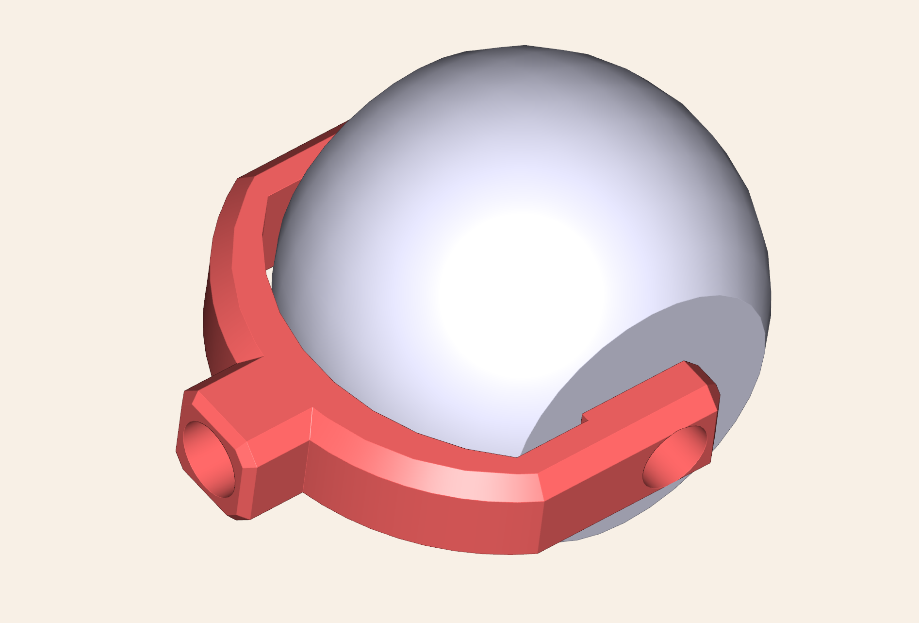 Replacement part for cat ball plaything