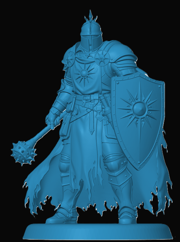Human Cleric — miniatura 2