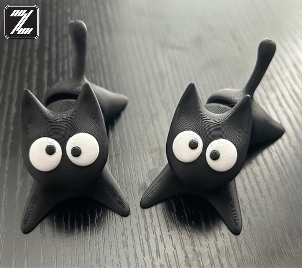 Miniatura 2 do modelo 3D Simple Fun Flexi Cat