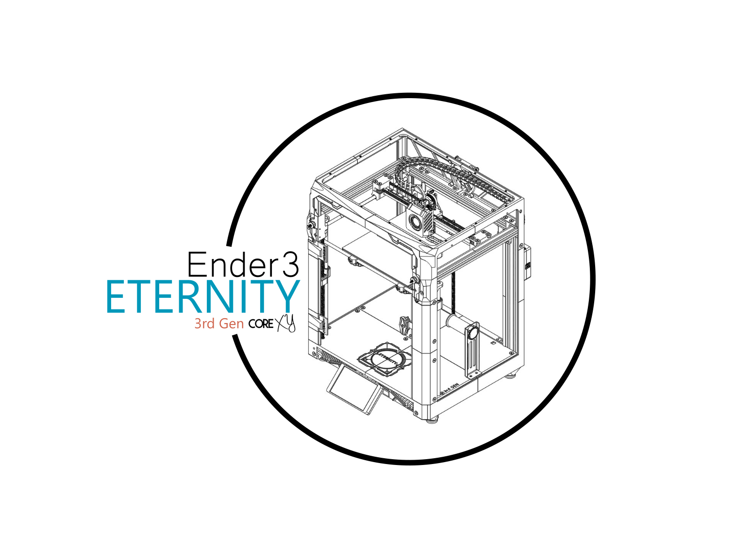 Ender 3 Eternity (3rd Gen. of CoreXY serie)