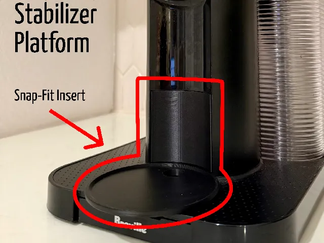 Nespresso Vertuo Large-Cup Stabilizer Platform