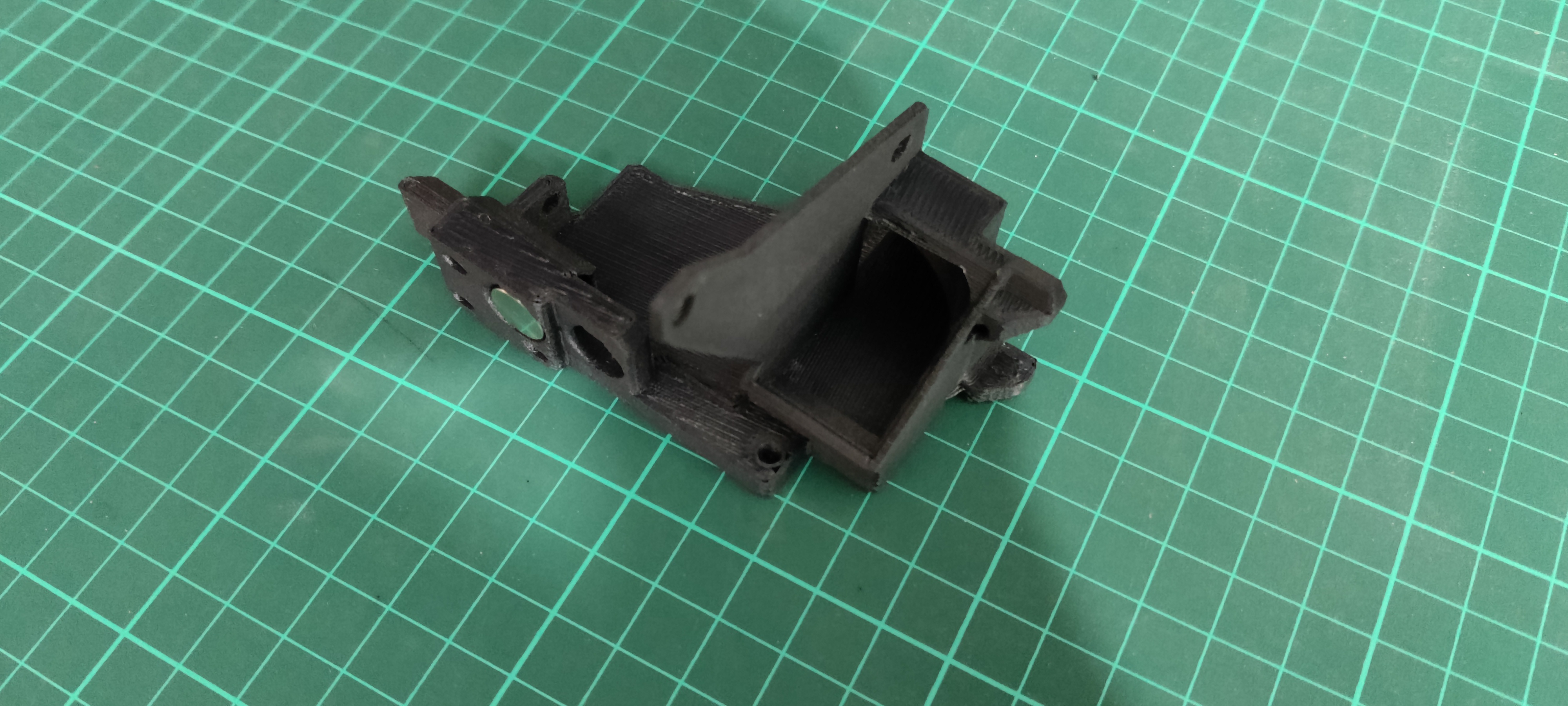Ender3 S1 SpriteBurner Backplate 4020 Fan 0 Y Offset and PTFE holder and Filament Cutter