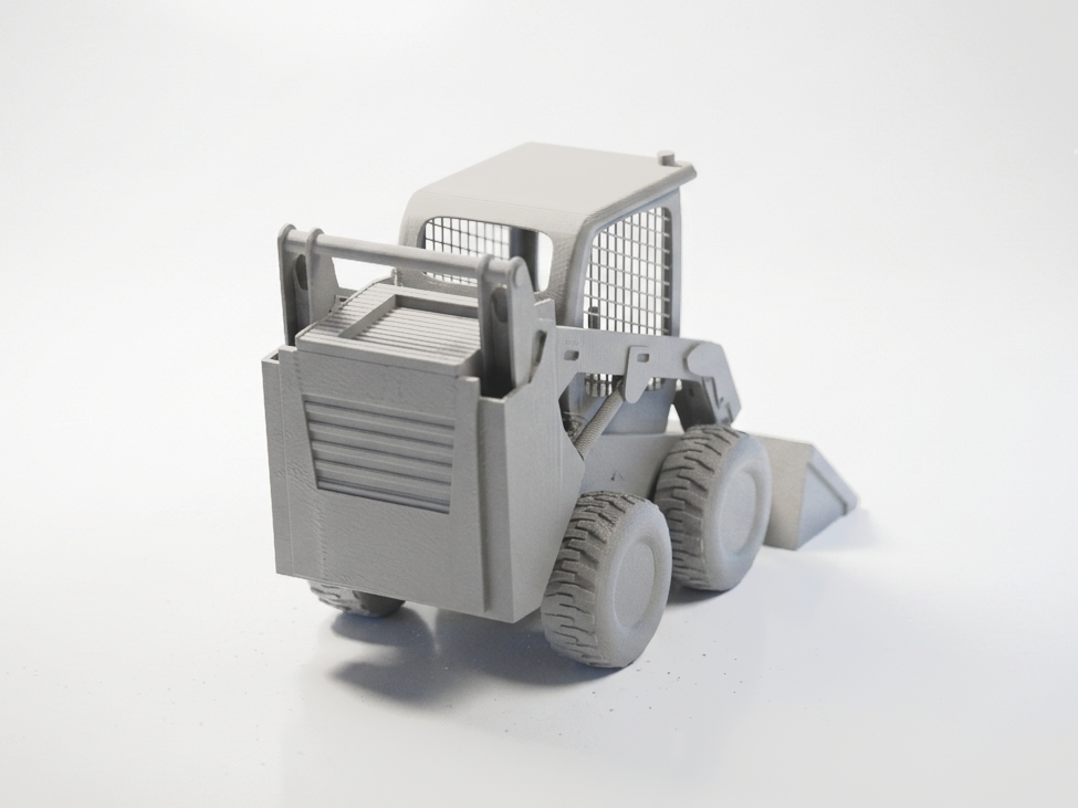 Bobcat Skid Loader Construction Vehicle 3D Printable