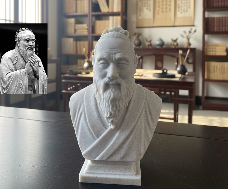 Confucius (Kǒng Fūzǐ) – Bust
