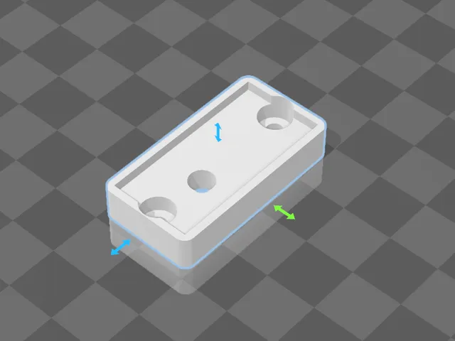 Din Rail Mount for the Orbitool 2O USB Adapter Board - R3NG