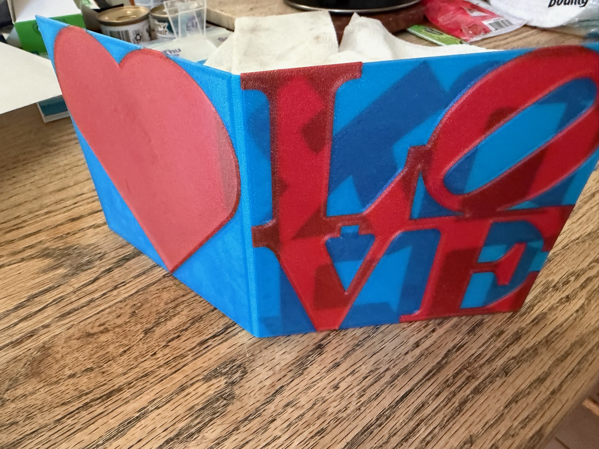 Valentines Day Card Heart Love Ahava - Love - אהבה