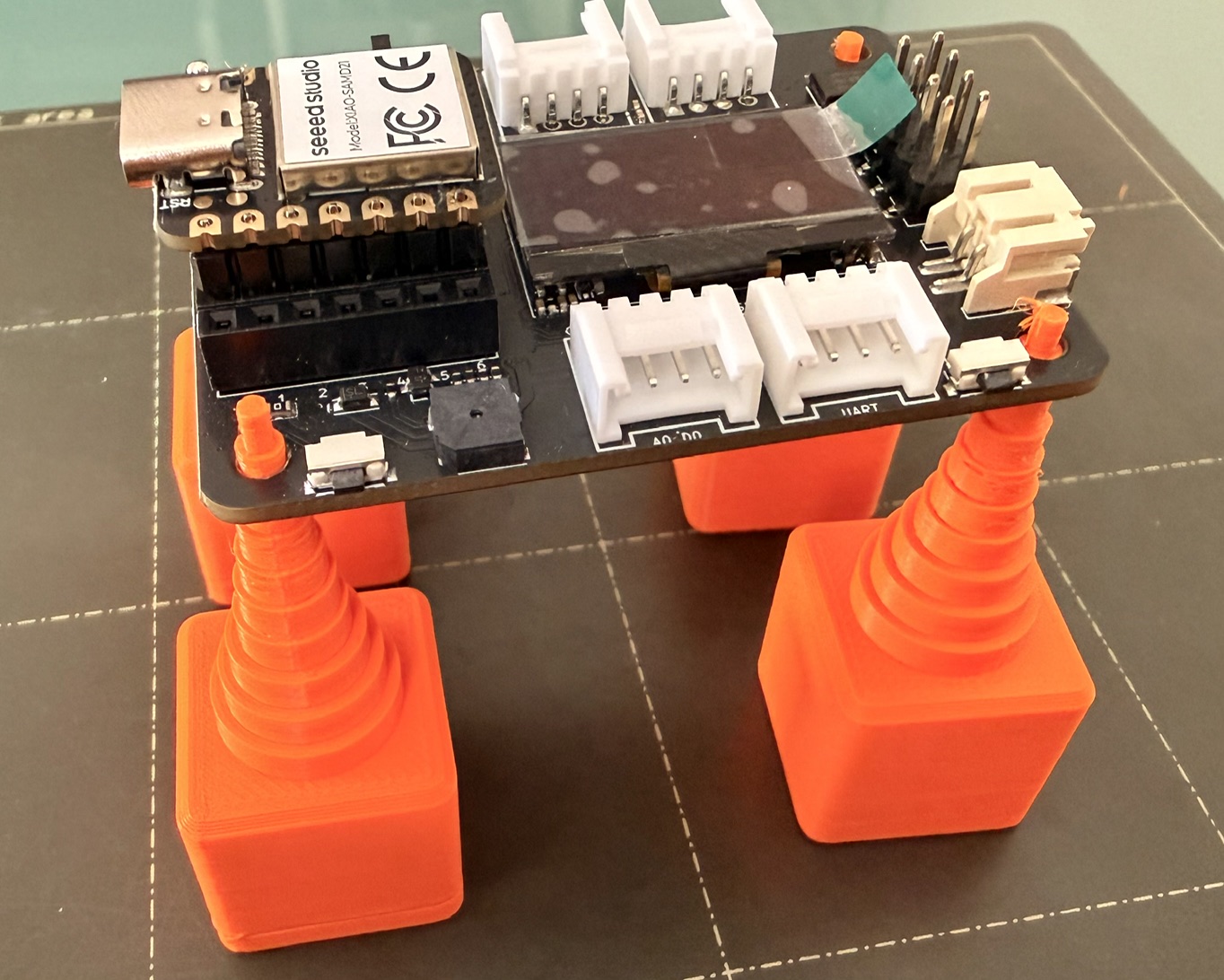 Magnetic PCB Holder with Printed-In Magnet