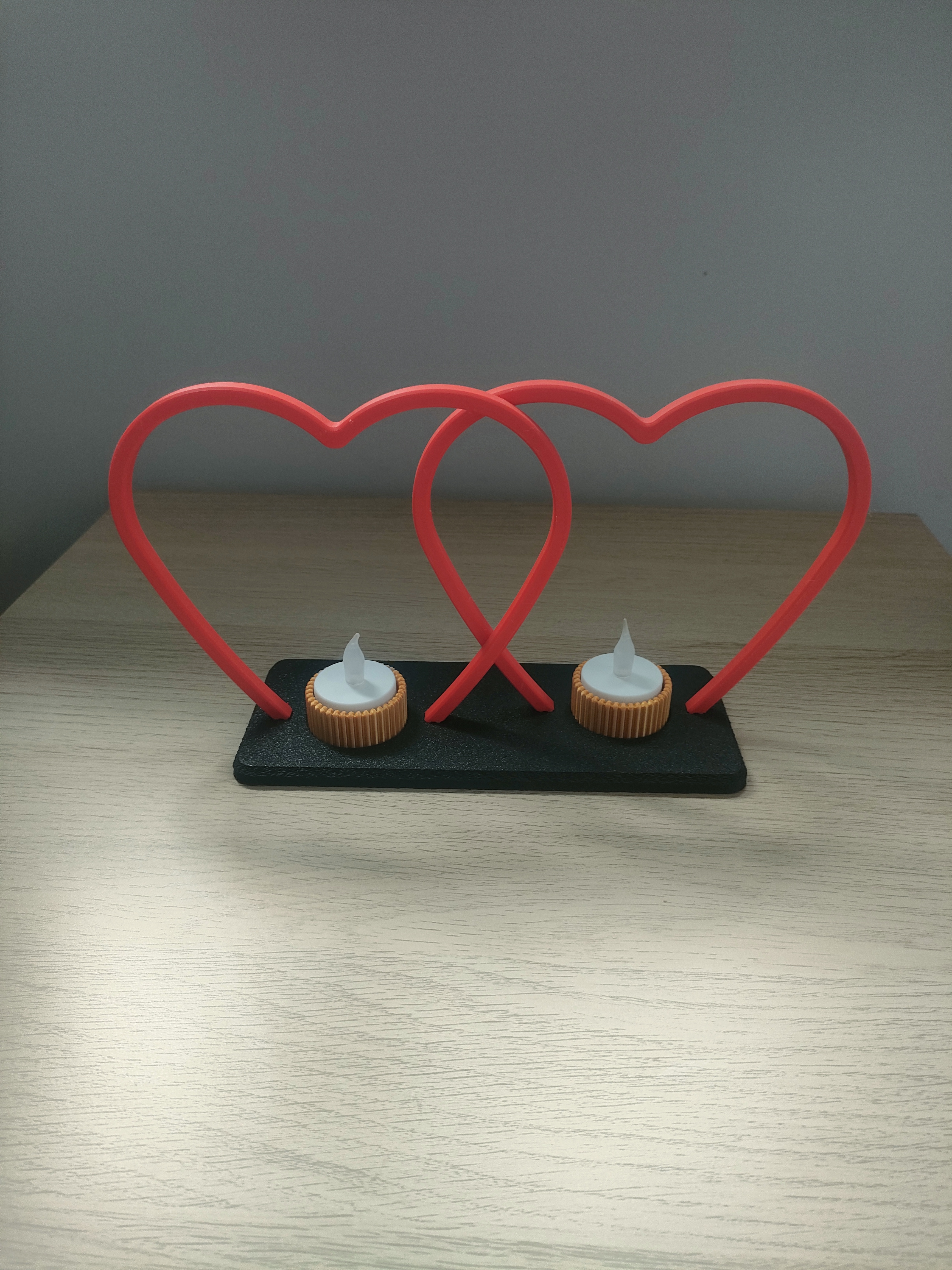 Tealights stand- hearts