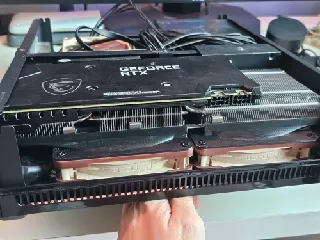 MSI Ventus 3X 120mm Fan Duct for Fractal Design Node 202
