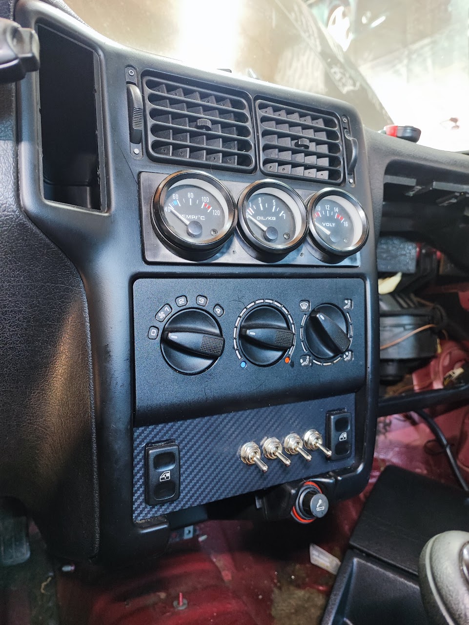 Seat Ibiza/Cordoba 6k, Vw polo 6n center console button plate