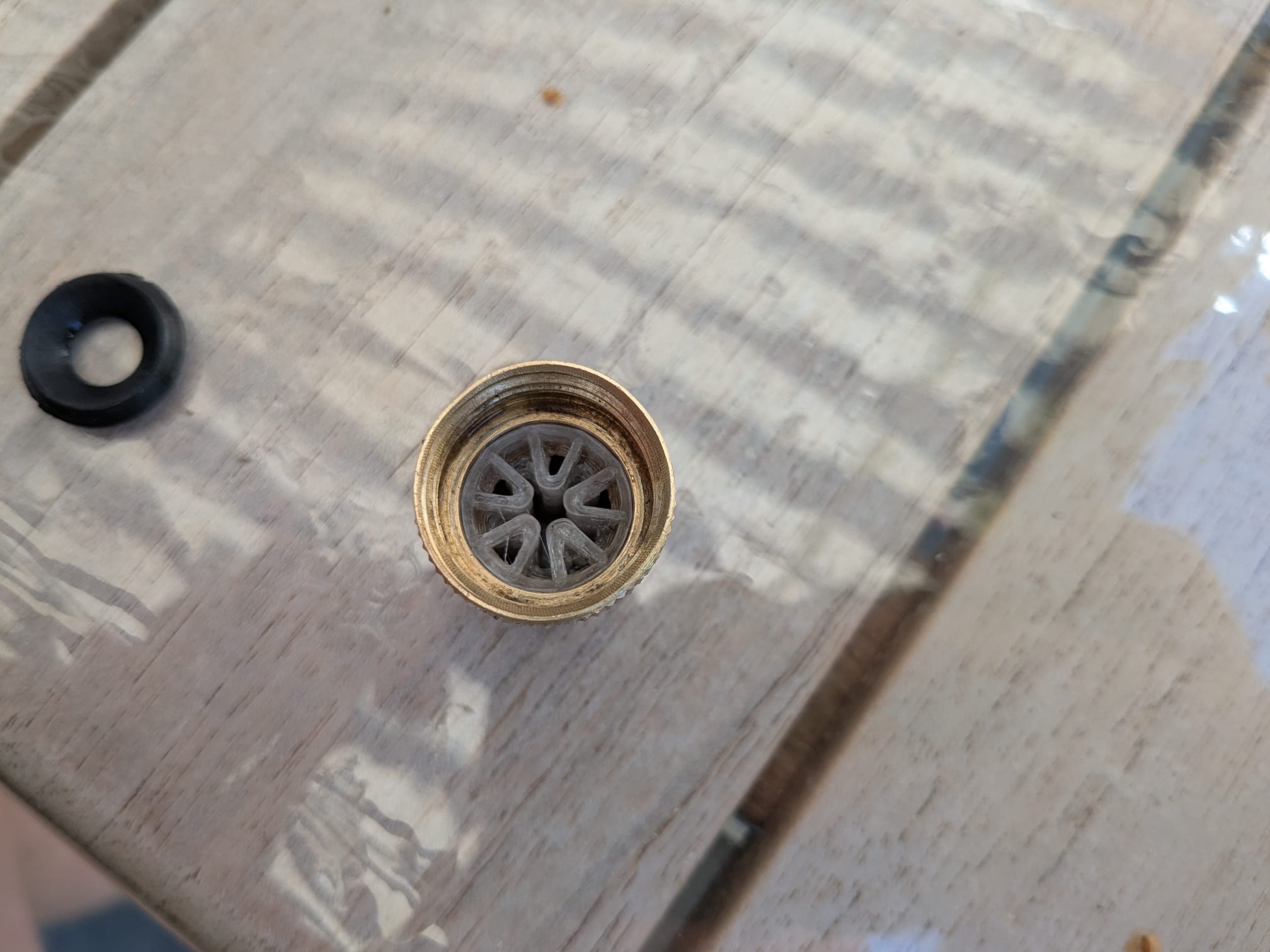1/2" and 3/4" BSP garden quick connect Tap Flow Straightener