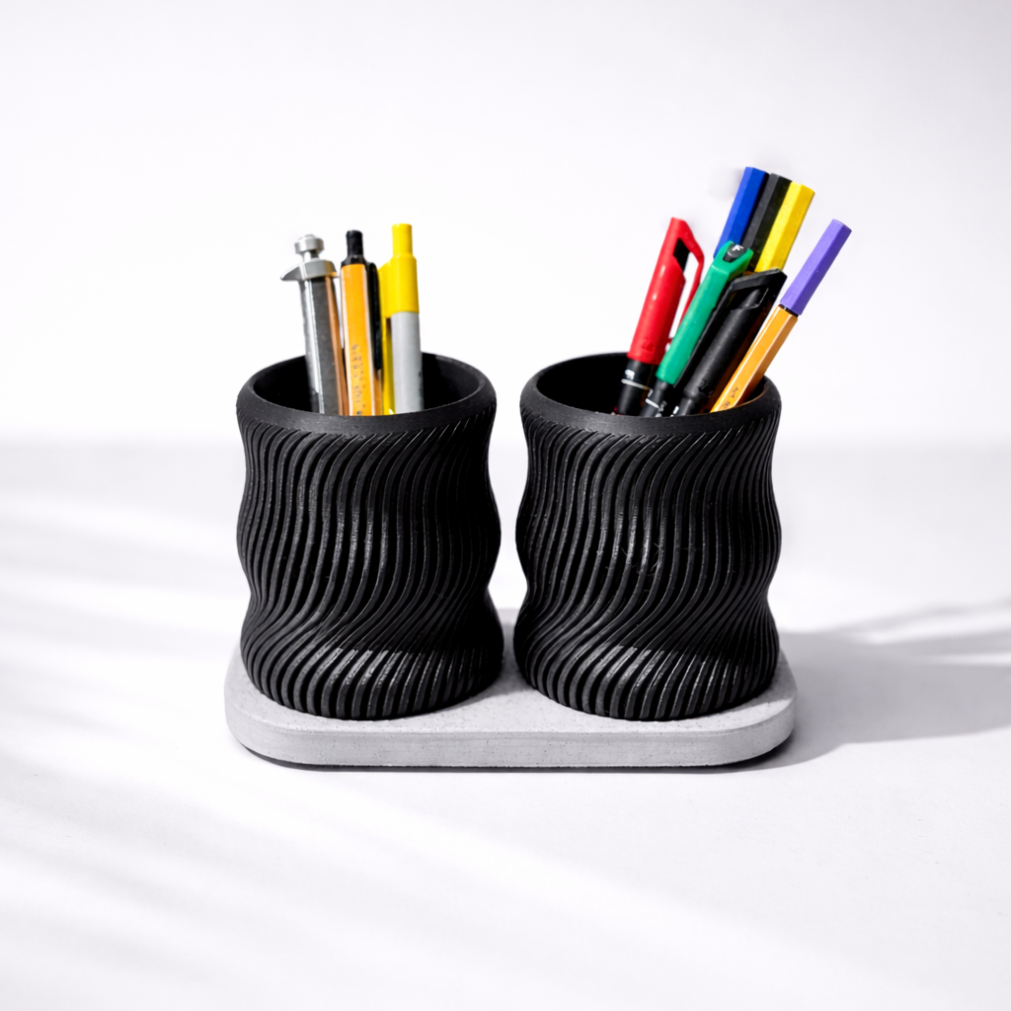 PEN ORGANIZER - WAVES / OFFICE ESSENTIAL / OFFICE ORGANIZER / HOMEDECOR — miniatura 2