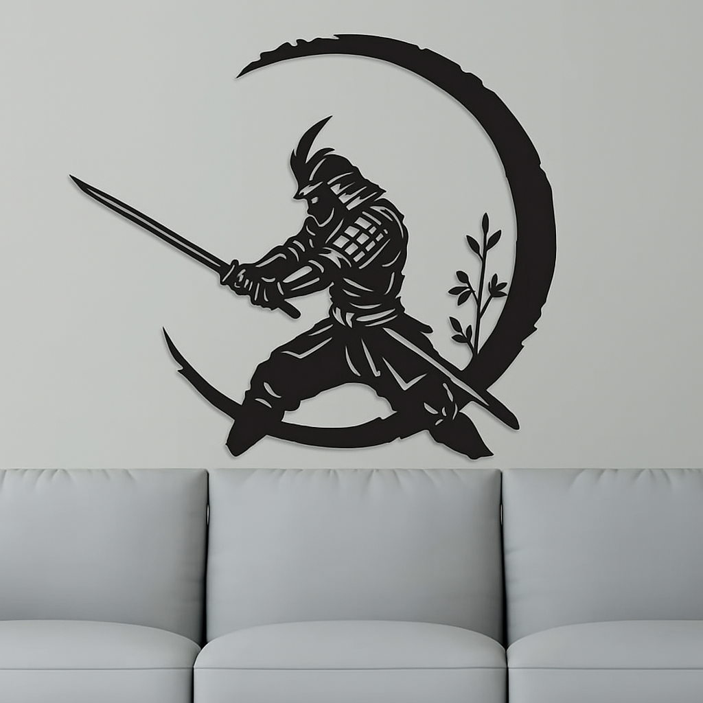 Samurai wall art