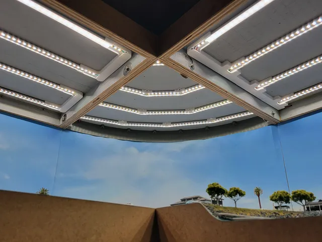 Modular Addressable LED Strip Mounting System