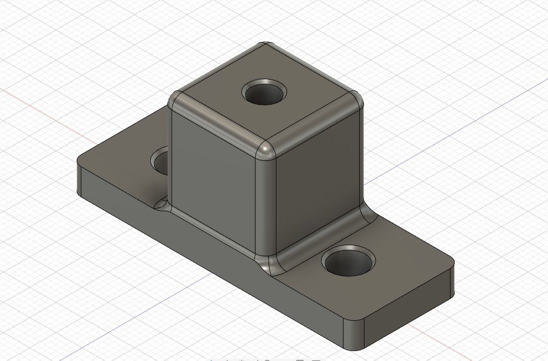Universal Drawer Slide Mount / Rear Bracket Replacement (OBI, BRW, IKEA style)