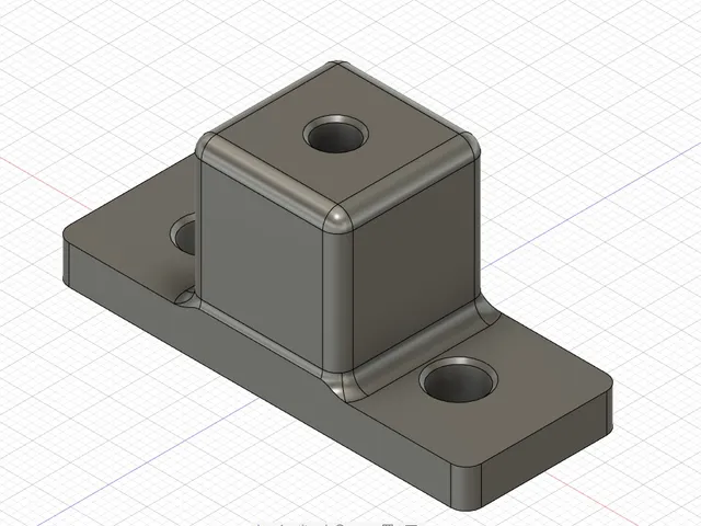 Universal Drawer Slide Mount / Rear Bracket Replacement (OBI, BRW, IKEA style)