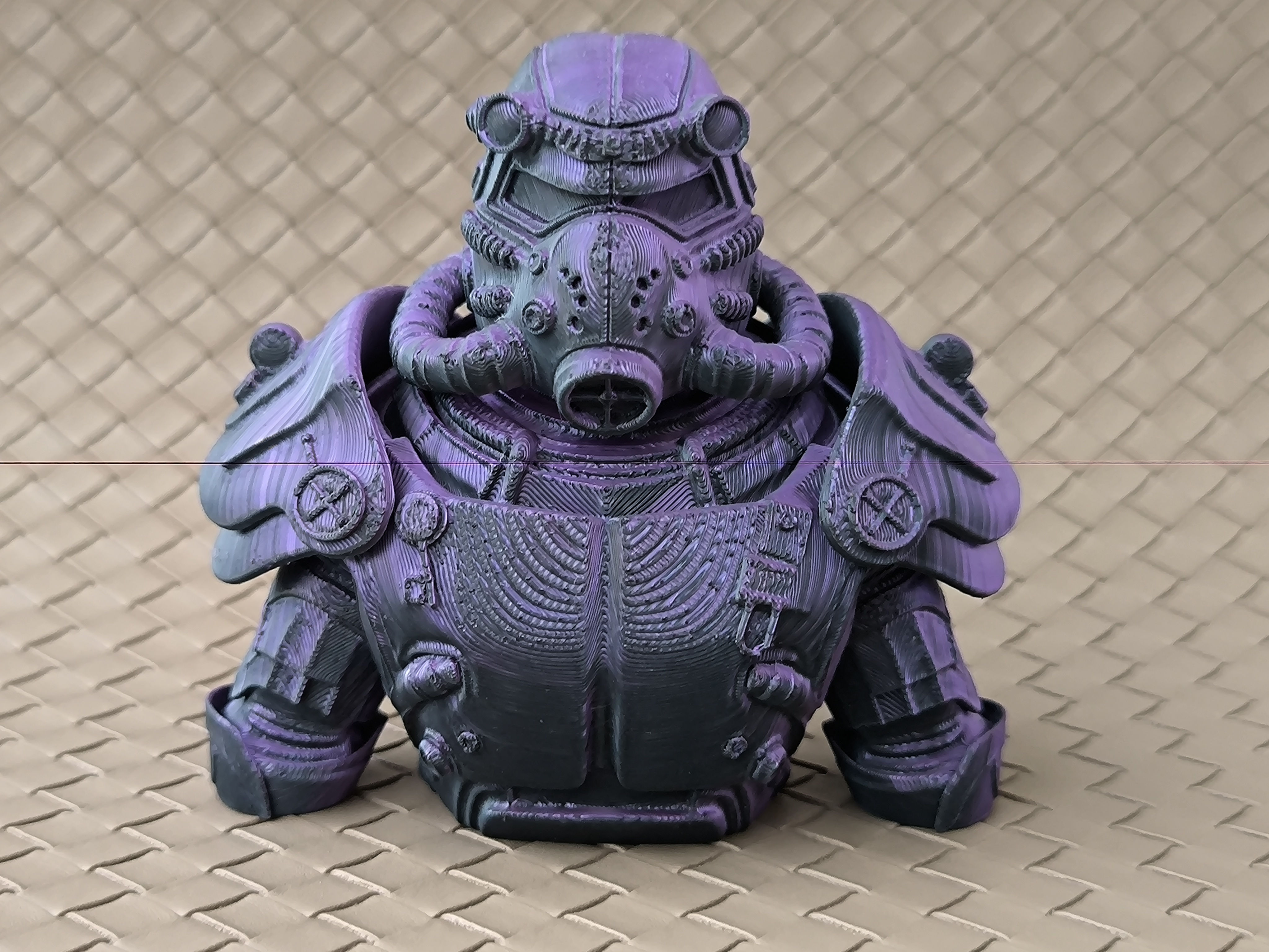 Fallout Power Armor Bust