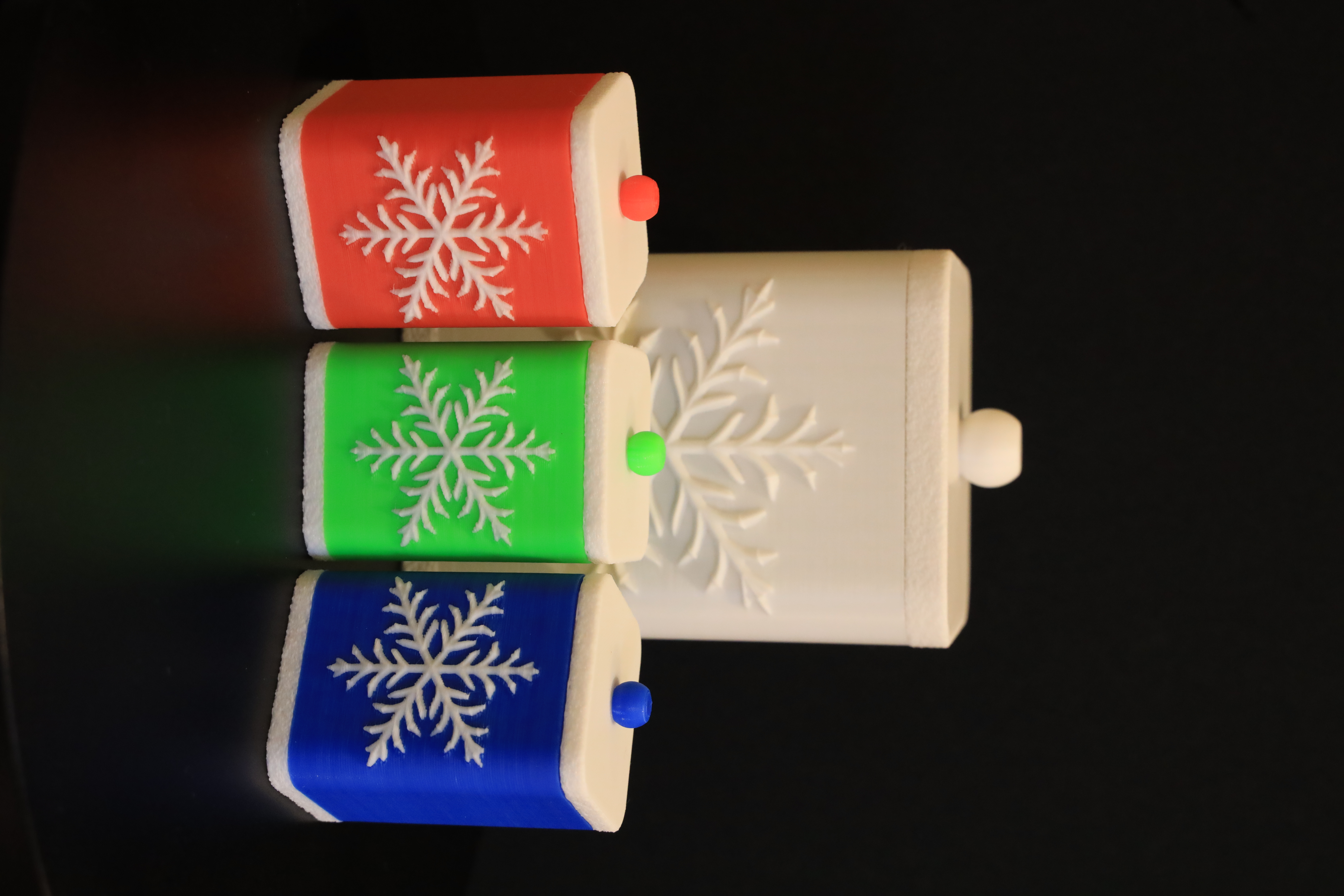Winter Snowflake Container / Box