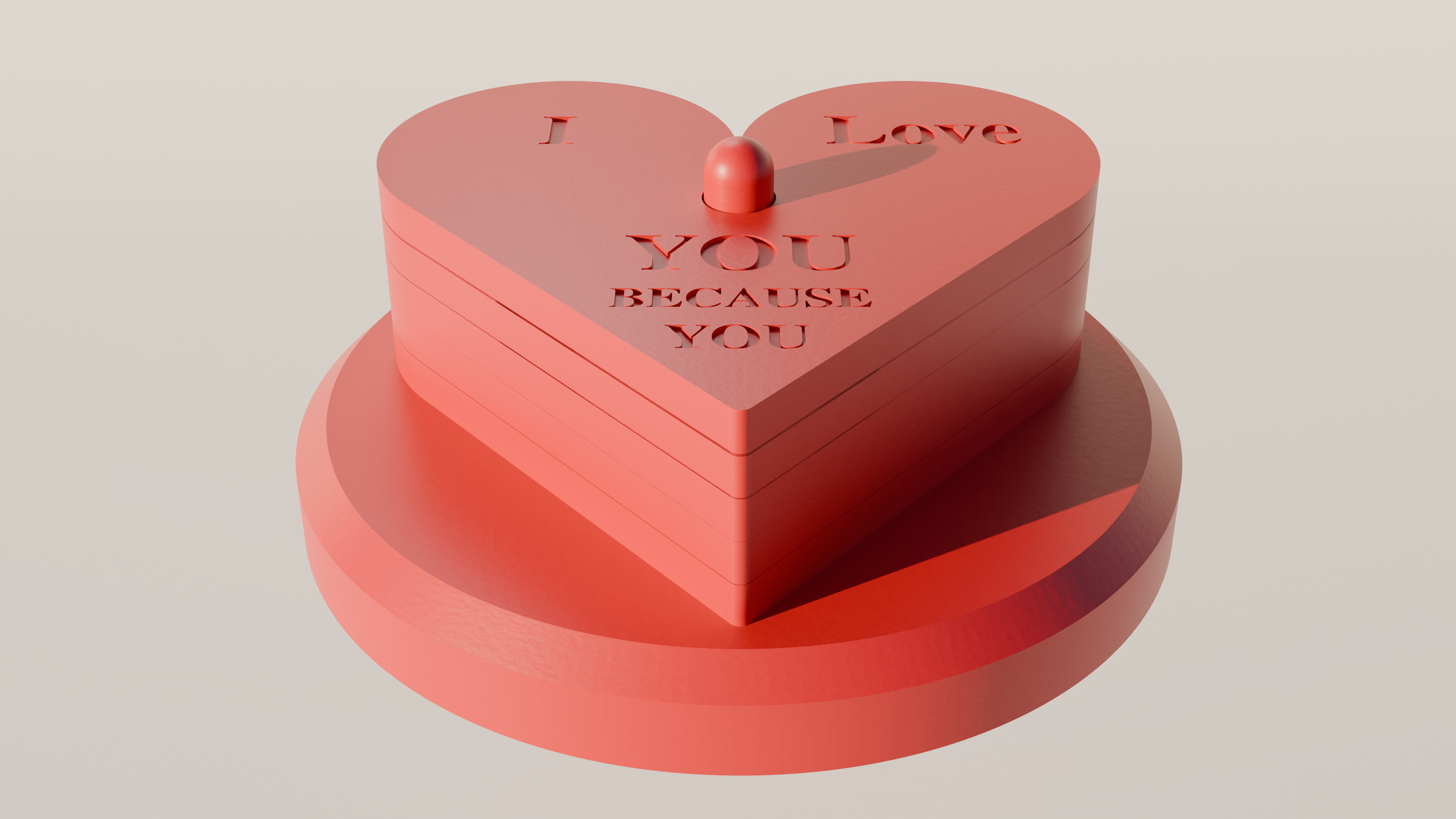 Reasons I Love You - Stackable Keepsake