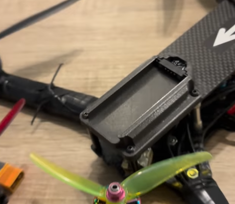 DJI O4 pro hot swap pod for fpv drones