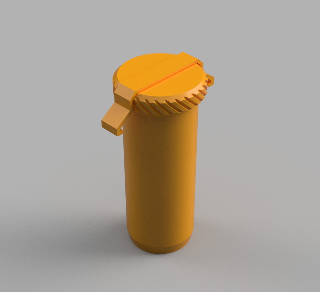 Coffee Container for AeroPress – Internal Insert with Screw Cap (Prototype Version)