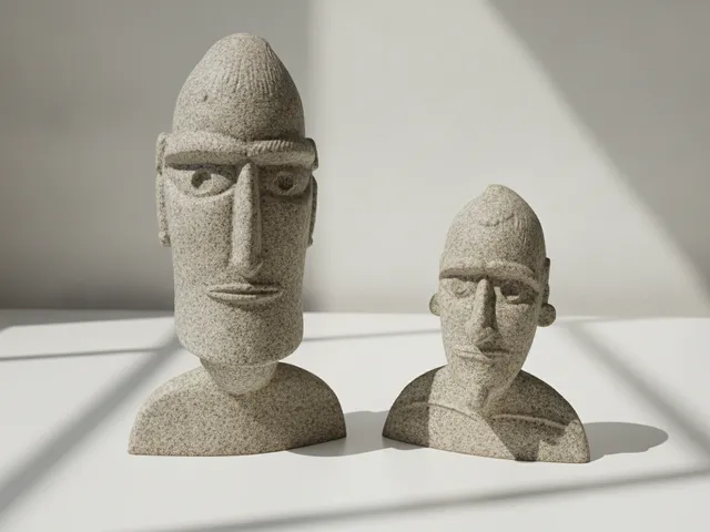 Moai Pa’a Pa’a Head/Shoulder Busts