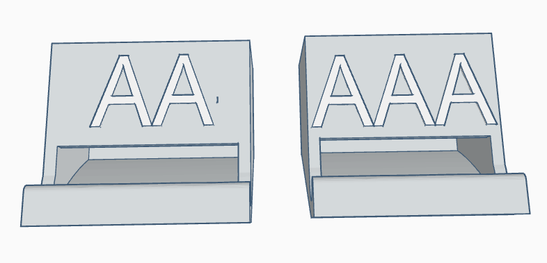Batterie Spender AA & AAA