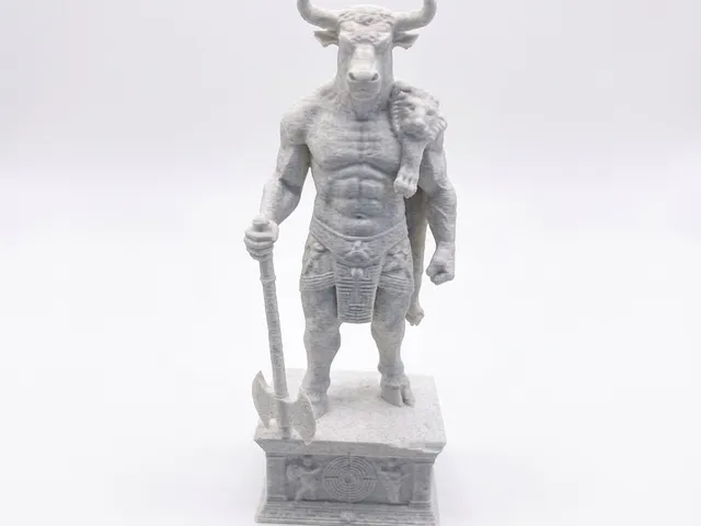 Stylized Classical Minotaur Statue
