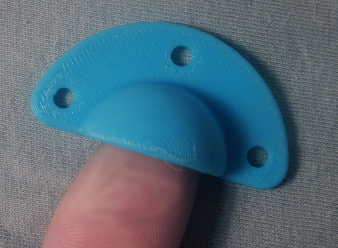 Muschelgriff Schubladengriff kreis geschraubt; circle shell handle drawer grip screwed