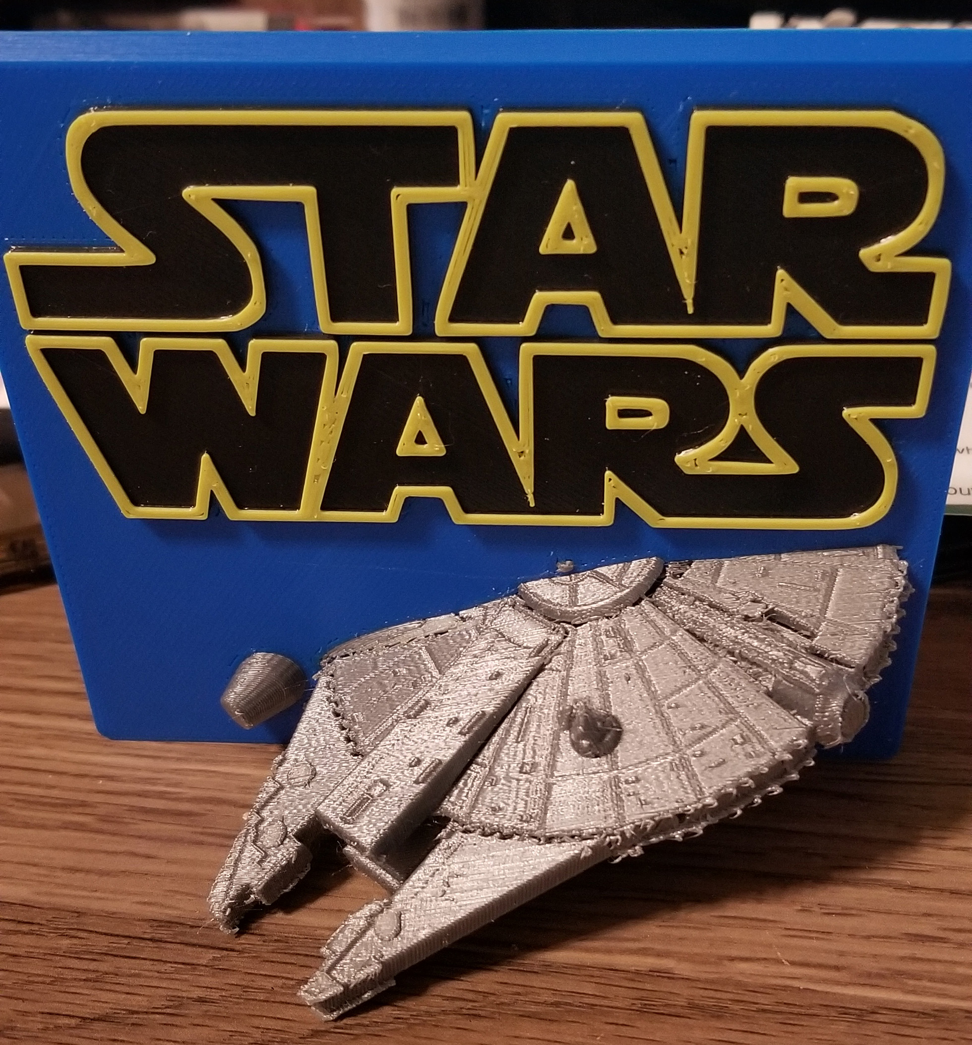 Star wars plaque