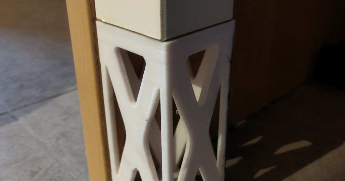 IKEA Lack 120mm Leg Extender Lightweight and Ergonomic by ap