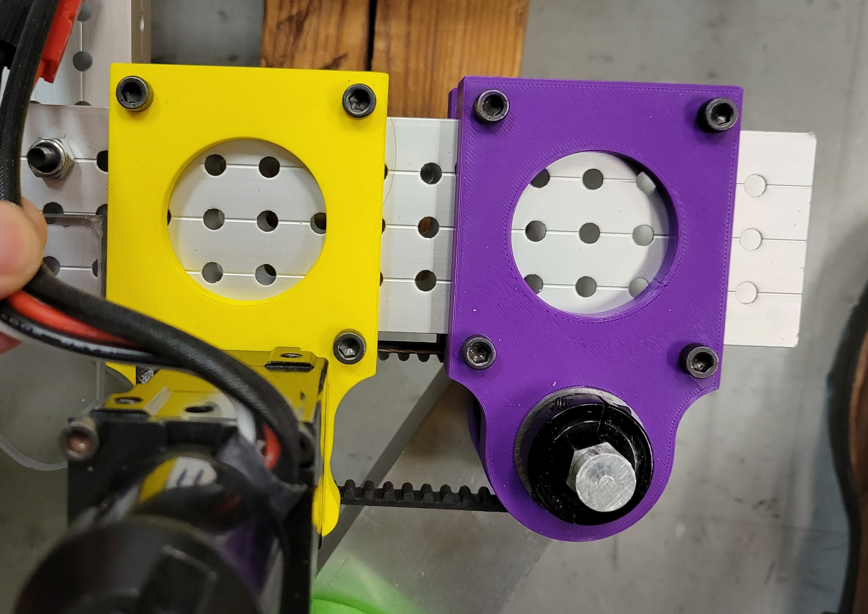 Helix Blocks 2x1 tube prototyping blocks for FRC by Todd Ferrante