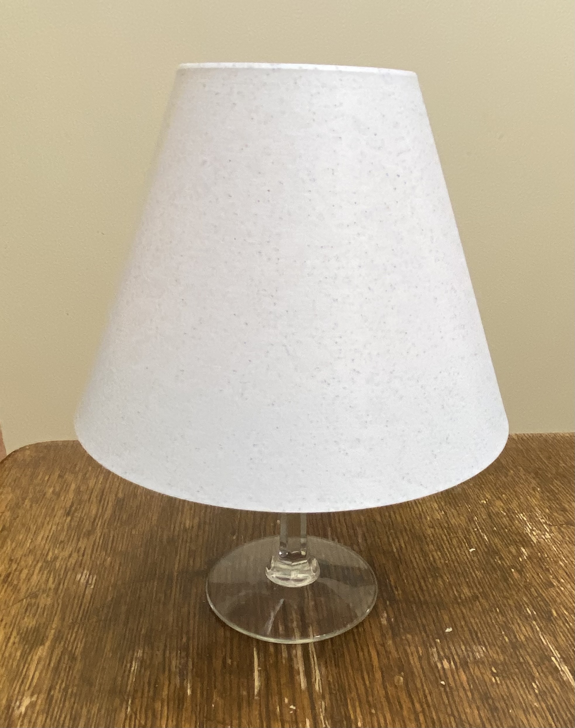Wine Glass Tealight Lamp Shade