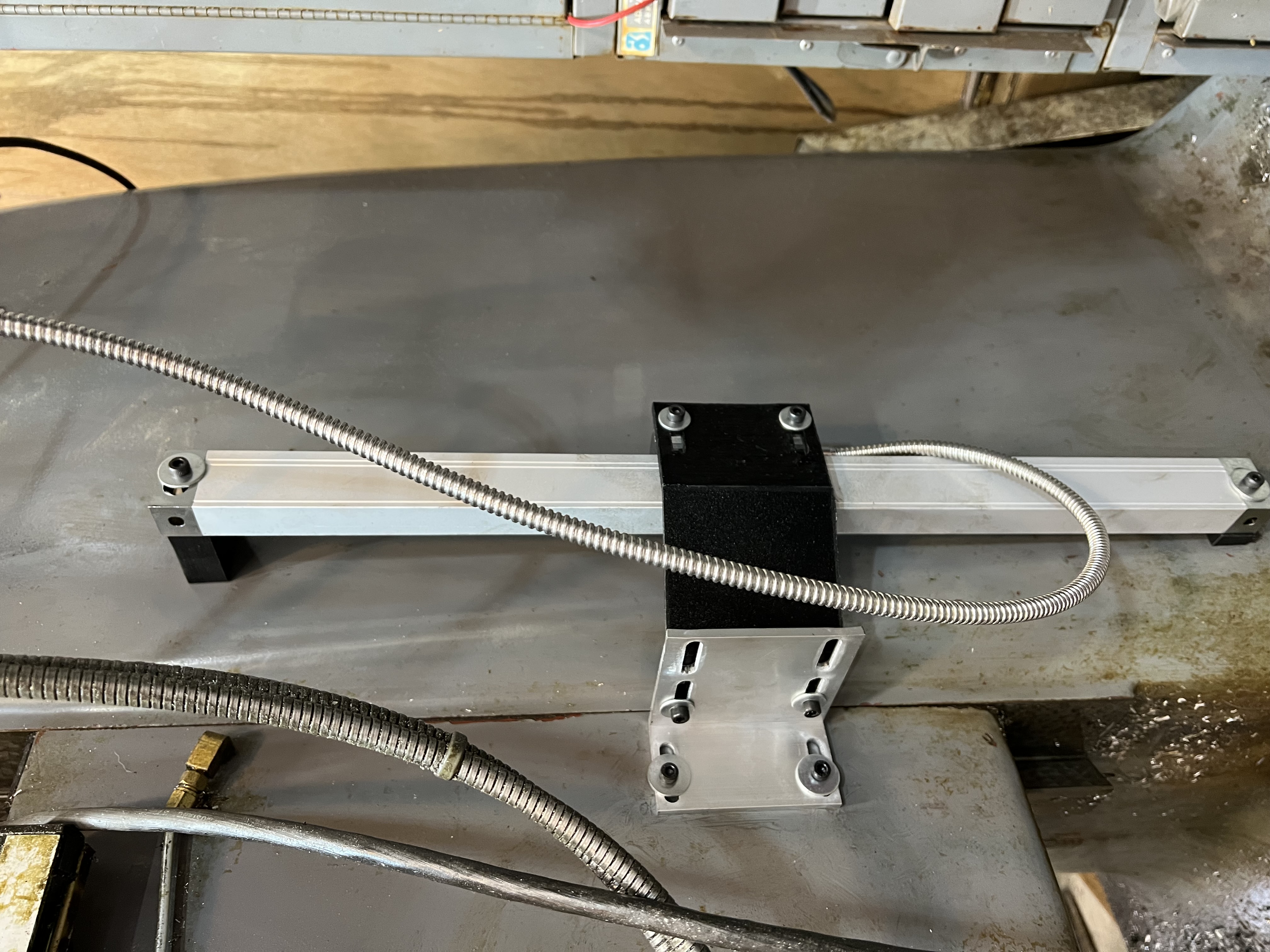 Bridgeport or Knee Mill Z axis DRO Brackets