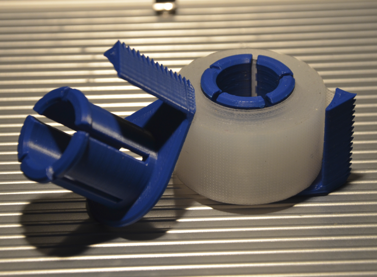 Sensitive tape holder