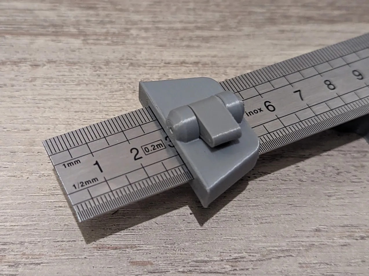 Parametric woodworking marking-gauge (for 26mm ruler REMIX) by