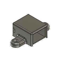 Miniatura 3 do modelo 3D Light switch mount