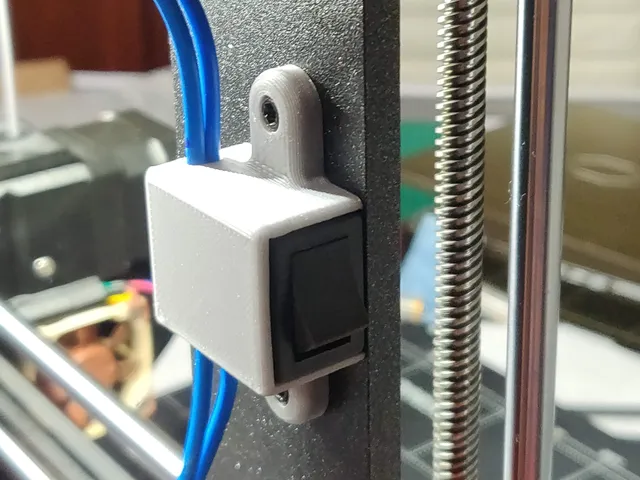Light switch mount