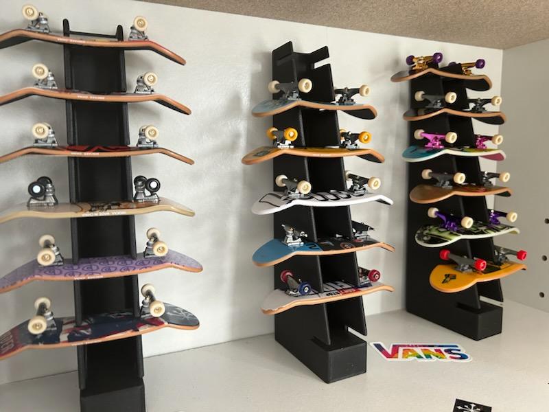 Tech Deck Display For Wall Or Flat Surface. By Kabliga 