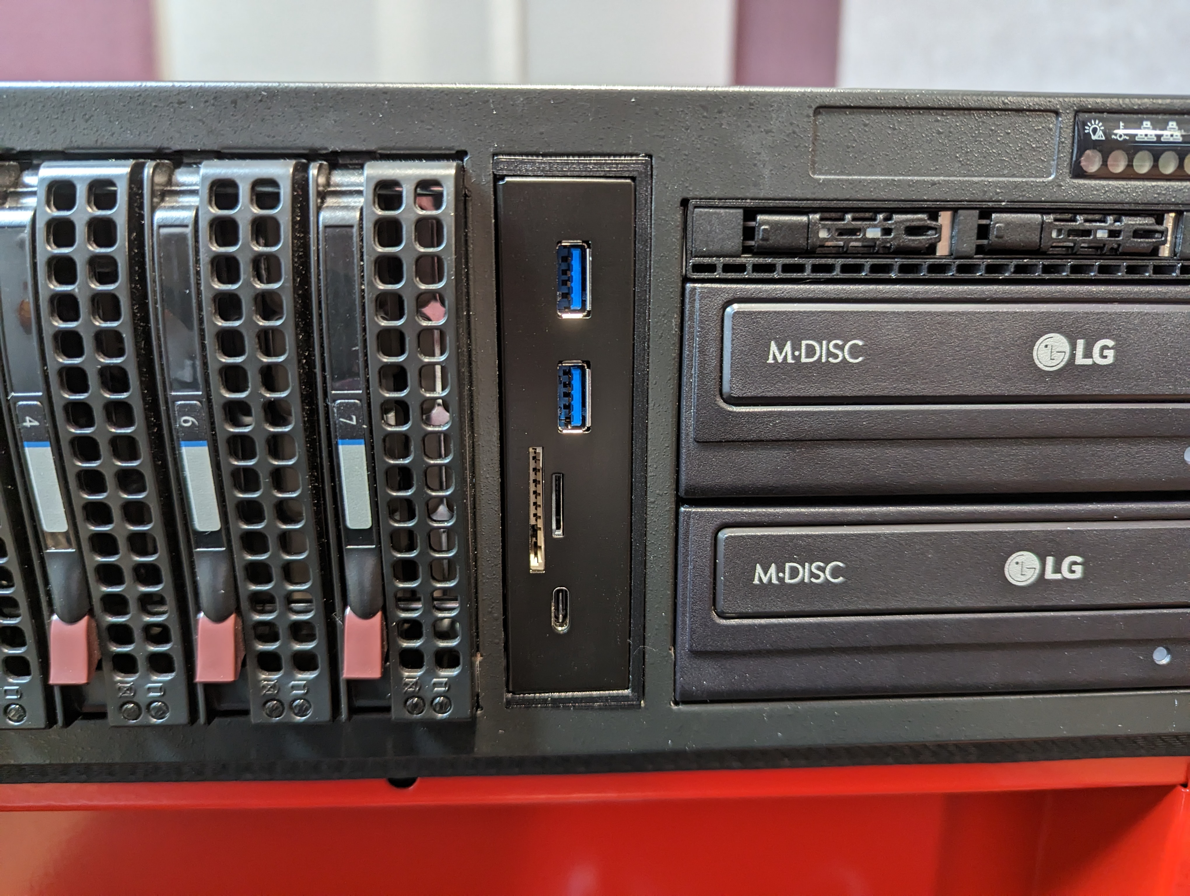 Supermicro FDD Bay ICY BOX Front Panel Adapter