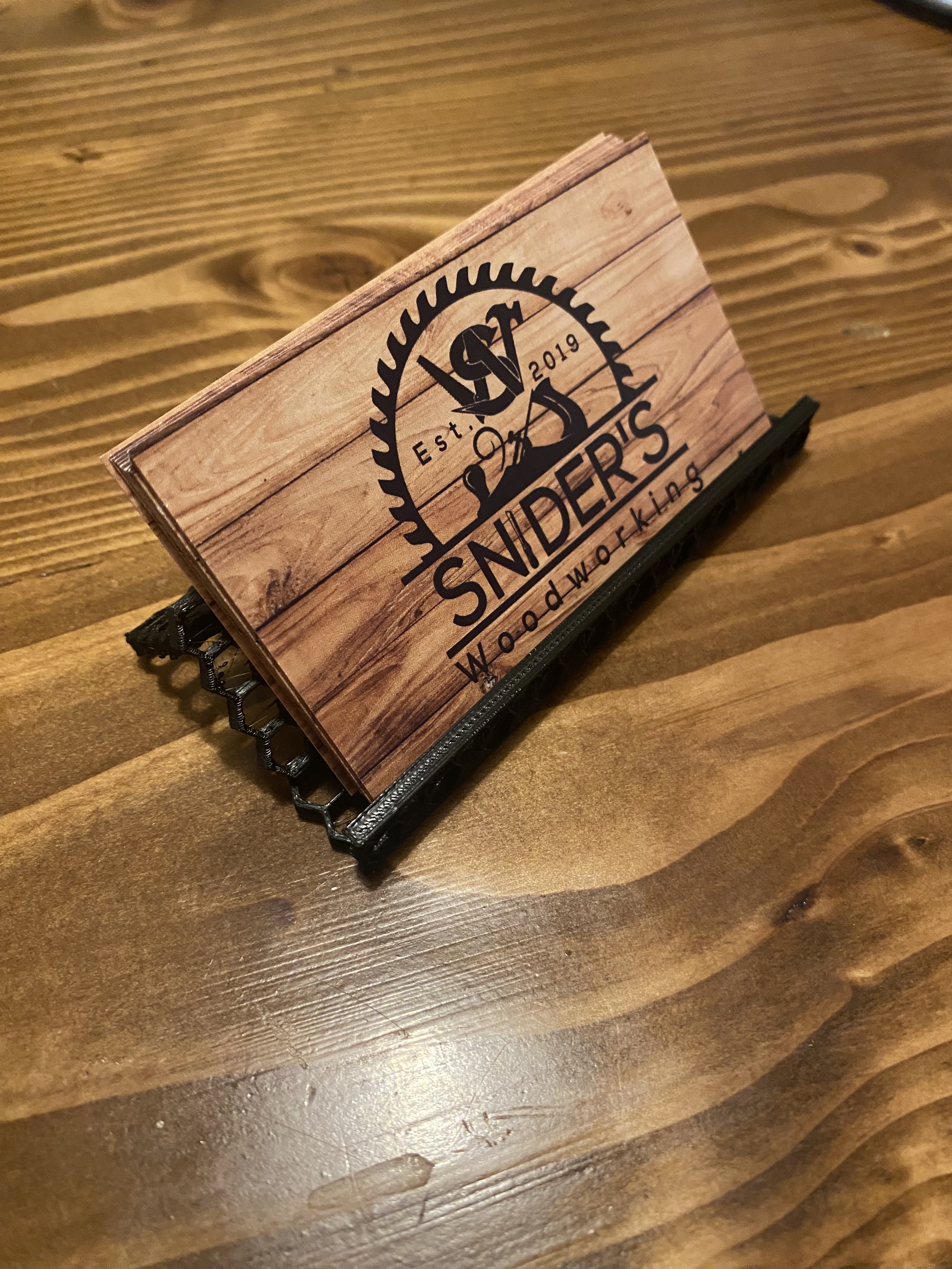 Honeycomb Business Card Holder