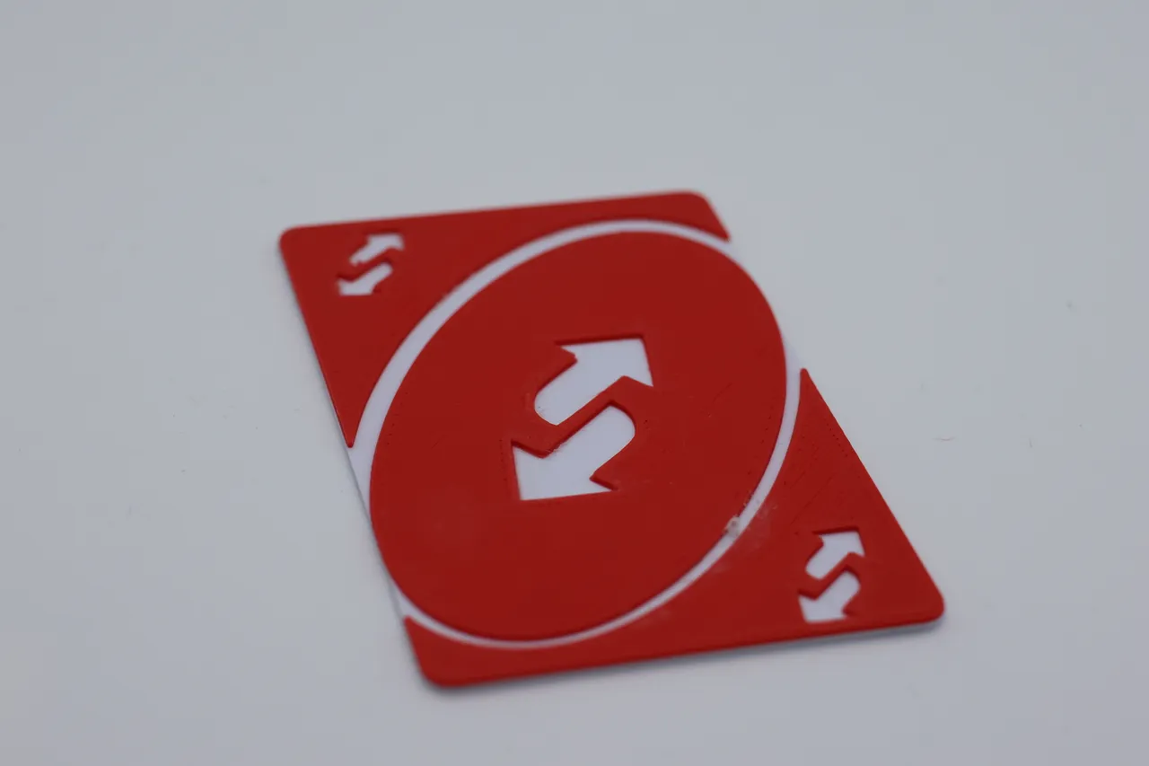 The Legendary Uno Reverse Card By Mw377 | Download Free Stl Model |  Printables.Com