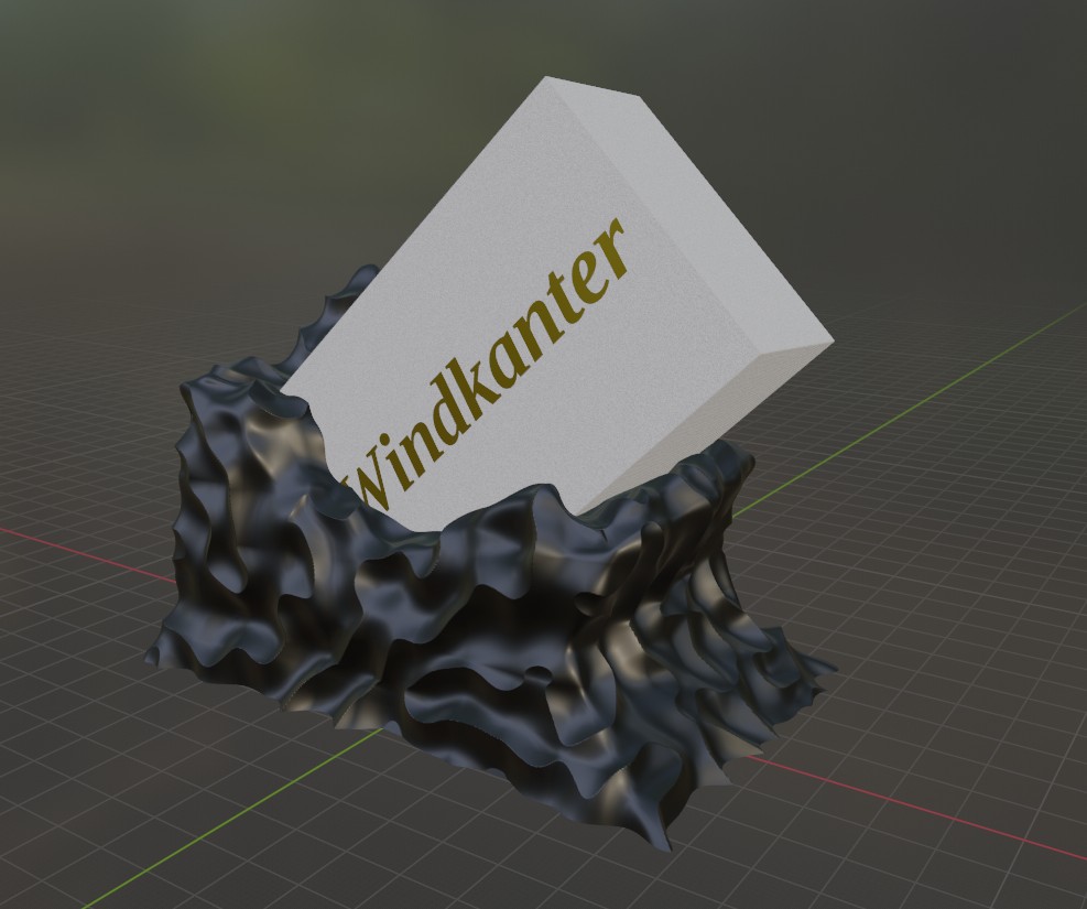 Business Cards Holder "VOLCANO"