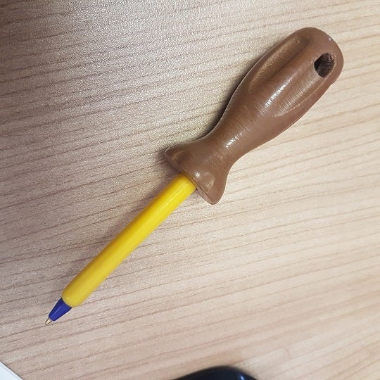 Screwdriver Pen Holder
