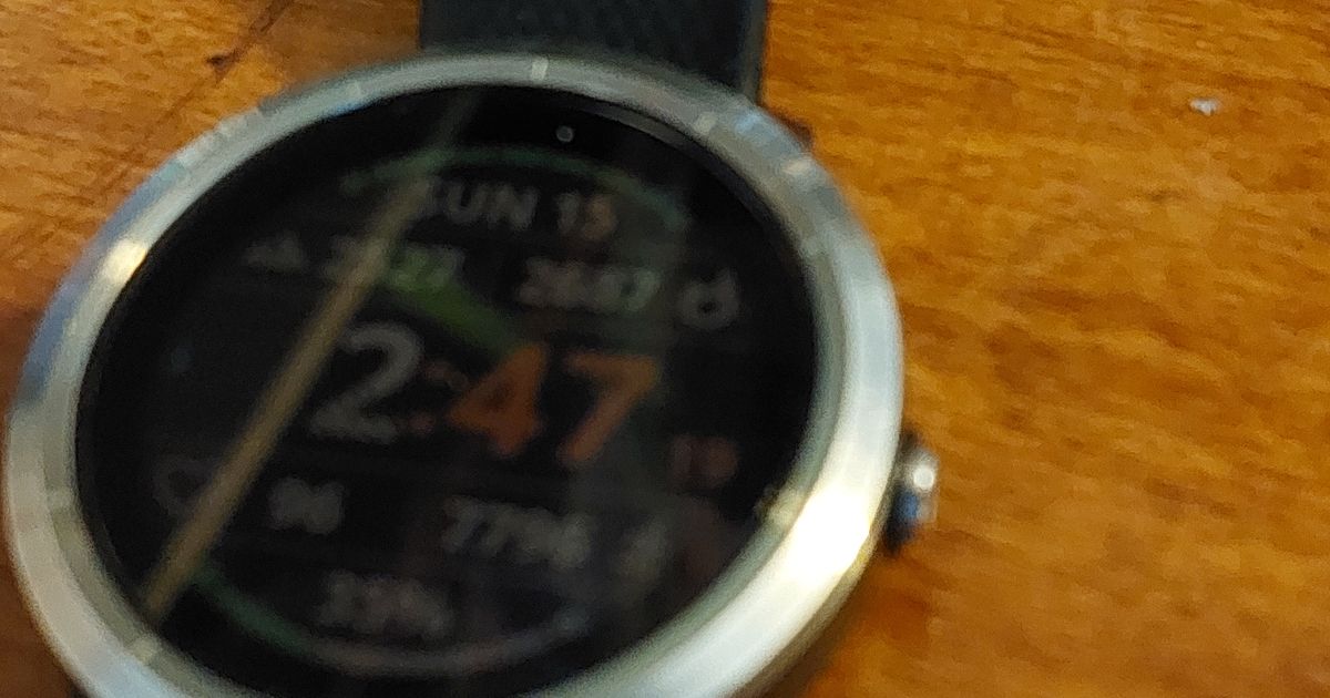 Garmin Vivo active 3 Watch band holder by Basic Creator Download free