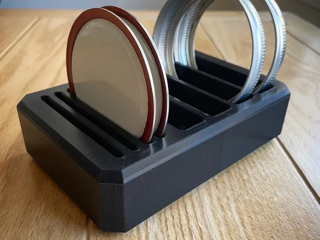 Mason Jar Lid Drying Rack