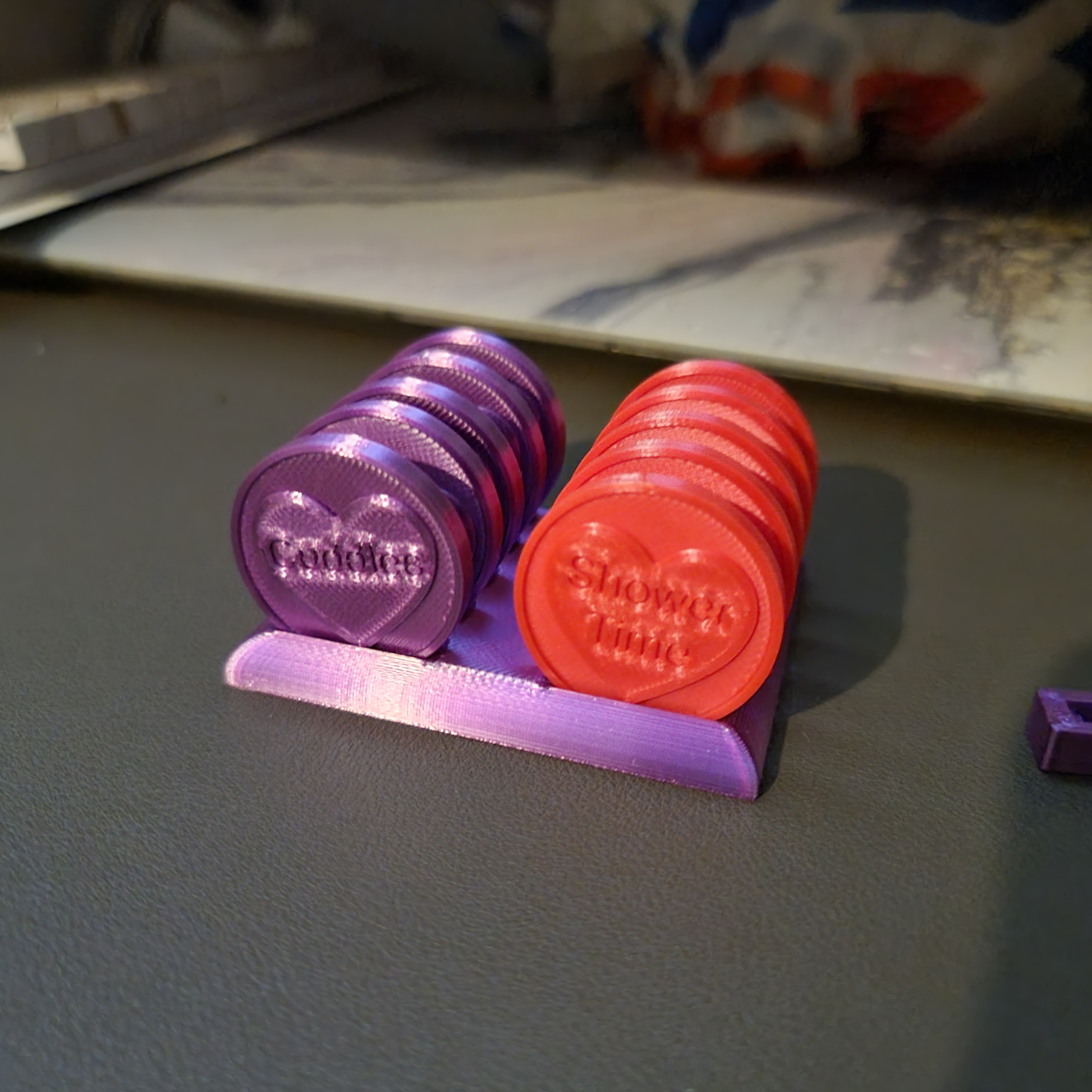 Valentine's day/Anniversary ideas Tokens