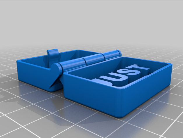 Just in case - pun box (improved) 3D model thumbnail